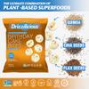 Drizzilicious Mini Flavored Rice Cakes Birthday Cake - Rice Crisps, Healthy Snack for Adults and Kids, Vegan, Gluten Free Snack, Allergen Free, Only 90 Calories Per Bag - 0.74 oz (Pack of 20) view 4
