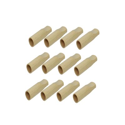 Wood Tips (Medium 9.5mm, 12 Pack)