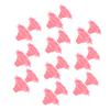 NOLITOY 40pcs Flower Shaped Ice Cream Cups Drip Tray Bowls for Desserts and Snacks for Parties and Gatherings view 3