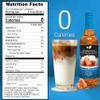 Syruvia 4 Pack Sugar-Free Salted Caramel Coffee Syrup  25.4 fl oz - Syrup for Coffee, Lattes, Shakes, Smoothies, Desserts  100% Vegan, Gluten Free, Kosher  No-Calorie Coffee Syrup view 2