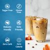 Syruvia 4 Pack Sugar-Free Salted Caramel Coffee Syrup  25.4 fl oz - Syrup for Coffee, Lattes, Shakes, Smoothies, Desserts  100% Vegan, Gluten Free, Kosher  No-Calorie Coffee Syrup view 4