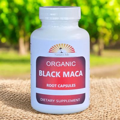 Black Maca Root Capsules - Organic - 30