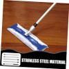 Alipis Stainless Steel Mop Rod Modern Pole Handles 4 Section Extension Pole for Mop view 2