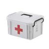 KALWEL,Medicine Organizer,Medication Organizer,Pill Case,Medicine Bag,Medication Organizer Storage,Plastic Portable Medical Kit Dustproof Home Medical Supplies First Aid Medicine Cabinet view 2