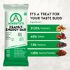 Adishtu Peanut Energy Bars - 168kcal Snack Bars with Whole Peanuts - Pack of 5 - Natural Ingredients, Preservative-Free, Gluten-Free, Healthy Energy Boost, Perfect for On-the-Go, Nut Lovers Snack view 4