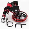 Lightweight Wheelchair Manual Self Propelled Wheelchair Ultra Lightweight Aluminium Alloy Wheelchair Shock-Absorbing Trolley Disabled Elderly Driving Medical Treatment Mobility Aids view 2
