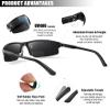 SKYOAK Sports Bifocal Reading Sunglasses Men Wrap Around UV 400 Protection Aluminum Frame Glasses Spring Hinge Semi Rimless Sun Readers Built In Driving/Running/Fishing Black,3.0 view 4