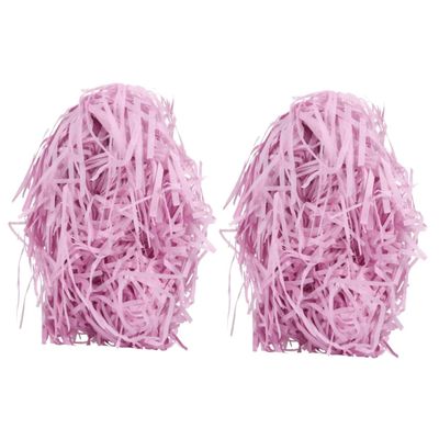 Beaupretty 2pcs Diy Shredded Box Filling Material Rose Crinkle Cut Paper Shred for Wedding Decor Candy Boxes and Packaging and Fluffy Filler