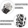 EaciTown Cow Print Paper Straws Cow Straws Cow Party Favors Farm Birthday Party Supplies view 2