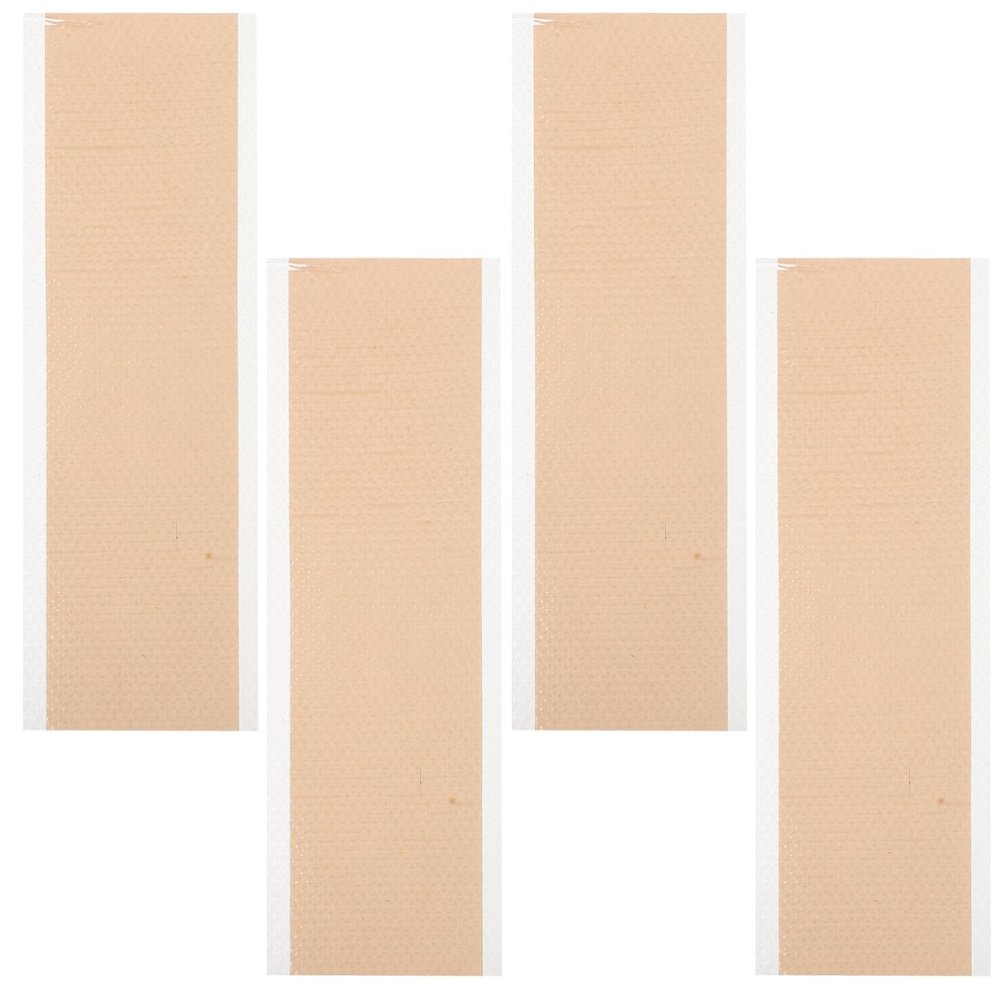 Baluue 4pcs Scar Cover Tape Skin-Friendly Adhesive Scar Patch for Surgery Burns and Injuries Breathable Flexible and Easy to Cut for Optimal Skin Blending