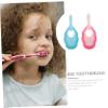 FOMIYES 2pcs Soft Bristle Boy Girl Toothbrush for Ages Ergonomic Design for Easy Grip Gentle Gums for Boy Girl Oral Care view 4