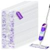 25 Pack Power Mop Refill Pads for Swiffer Power Mop, Disposable Spray Wet Pads Refill for Swiffer PowerMop Multi-Surface Mopping Pad,Mop Head Replacement for Floor Cleaning view 1