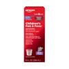 Amazon Basic Care Children's Pain and Fever, Acetaminophen 160 mg per 5 mL Oral Suspension, Grape Flavor, 8 fl oz view 1