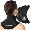 ComfiTECH Neck Ice Pack Wrap Gel, Cooling Pad for Cervical and Shoulder, Large, 2 Packs view 1