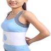 Ostomy Belt Abdominal Binder Brace Waist Support Wear On The Abdominal To Fix Bag And Prevent Parastomal Hernia Back Removable Compression Pads Hernia belt, About 85 95cm, White view 4