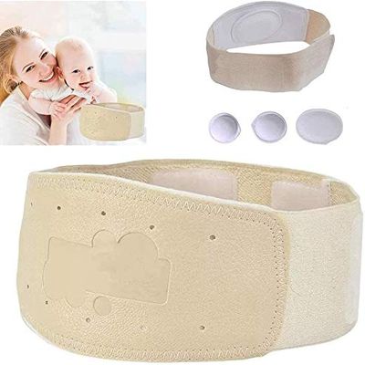 Hernia band Adjustable Baby Umbilical Hernia Belt Abdominal Binder Truss Cord with 3 Removable Compression Pads for Baby Treat Inguinal ligament for hernia