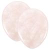 Beaupretty 4pcs Stress Relief Gifts Anxiety Worry Stone Natural Scraping Plate Reflexology Tools Handheld Massage Stone for Face Body view 1