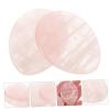 Beaupretty 4pcs Stress Relief Gifts Anxiety Worry Stone Natural Scraping Plate Reflexology Tools Handheld Massage Stone for Face Body view 2