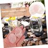 Beaupretty 4pcs Stress Relief Gifts Anxiety Worry Stone Natural Scraping Plate Reflexology Tools Handheld Massage Stone for Face Body view 3
