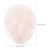 Beaupretty 4pcs Stress Relief Gifts Anxiety Worry Stone Natural Scraping Plate Reflexology Tools Handheld Massage Stone for Face Body view 4