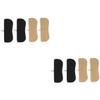 FRCOLOR 4pairs Material Heel Pads Blister Resistant Heel Grips Cushion for Men Women Light Thin Foot Pads view 1