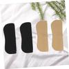 FRCOLOR 4pairs Material Heel Pads Blister Resistant Heel Grips Cushion for Men Women Light Thin Foot Pads view 3