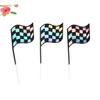 ABOOFAN 18pcs Racing Flag Cake Toppers for Chic Dessert Picks for Birthday and Party Decorations Fun Cake Adornment for Home Celebrations view 4