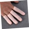 INOOMP 24pcs Silicone Gel Finger Protectors Toe Caps for Corns Blisters Toe Sleeves for Men Women Washable view 4