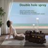 300ml Essential Oil Diffuser, Quiet Aromatherapy Mist Diffusers for Essential Oils, Ultrasonic Oil Diffuser with Remote Control,Timer, 2 Colors Light for Home view 3