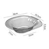 Beaupretty Sitz Bath Basin for Postpartum Care Ergonomic Design for Pregnant Women Soothing Hemorrhoids Relief Easy to Clean view 2