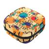 Sanitary Napkin Storage Bag,Period Bag,Crabs and Leaf Dots,Sanitary Bags for Feminine Products view 1