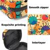 Sanitary Napkin Storage Bag,Period Bag,Crabs and Leaf Dots,Sanitary Bags for Feminine Products view 3
