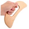 Beavorty 2pcs Multi-Functional Massage Board Gua Sha Massager for Women Wooden Lymphatic Scraper Face Neck Hand Foot Shoulder Care view 2