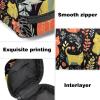 YTYVAGT Sanitary Napkin Storage Bag,Period Bag,Cat Bird Dog and Flower,Sanitary Bags for Feminine Products view 3