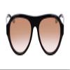 DONNA KARAN DO514S 001 BLACK CRYSTAL 56/17/140 FEMALE Sunglasses view 2