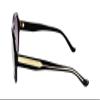DONNA KARAN DO514S 001 BLACK CRYSTAL 56/17/140 FEMALE Sunglasses view 3
