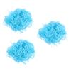 Beaupretty 15packs Shredded Paper Filament Box Filler Blue Paper for Bags Party Supplies view 1