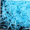 Beaupretty 15packs Shredded Paper Filament Box Filler Blue Paper for Bags Party Supplies view 2