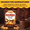 Osem Bamba Peanut Butter Puffs with Creamy Hazelnut Filling - Kosher Crunchy PB Snack with Chocolate Center, Oven Baked Treat with a Crunch - 2.1 oz Bag (Pack of 10) view 3