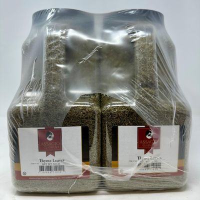 Assagio Classico Thyme Leaves Case. Whether you're creating classic French dishes like coq au vin or experimenting with contemporary recipes like thyme-infused roasted vegetables or citrus-thyme marinades, our premium dried thyme leaves offer versati