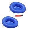 FOMIYES 2pcs Portable Inflatable Bedpan for Elderly Care Comfortable Air Potty Random Inflator for Bedridden Men Women Relieves Pressure Prevents Discomfort view 1
