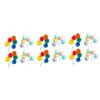 UPKOCH 12pcs Plastic Balloon Cake Toppers Creative Dessert Picks for Birthdays Anniversaries and Parties Fun Cake Decor for Themed Celebrations Easy to Install and Remove view 1