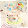 UPKOCH 12pcs Plastic Balloon Cake Toppers Creative Dessert Picks for Birthdays Anniversaries and Parties Fun Cake Decor for Themed Celebrations Easy to Install and Remove view 3