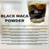 Black Maca Root Powder Value Pack (400g) Unleashed The Power of Peruvian Black Maca Gelatinized Raiz de Maca Negra en Polvo view 4