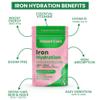 Smart Eats, Iron + Electrolyte Powder - 18mg Gentle Iron, 725mg Electrolytes, 6 Vitamins to Boost Absorption, Sugar Free, Simple Ingredients, Fruit Punch Flavor - 30 Scoops view 2
