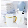 Beaupretty Mouthwash Cup Storage Box Compact Travel Toothbrush Holder Case Sealed Design view 2