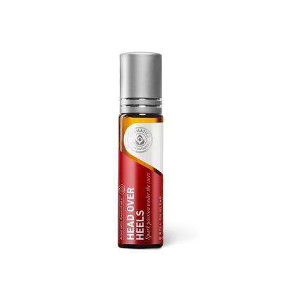 Aromatics International Head Over Heels - Romantic Essential Oil Blend Roll-On 10ml | Aromatherapy Oil for Love, Passion & Valentines Day Mood