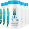 (5 Pack) Liv Pure, Liv Pure Reviews, Liv Pure Pills, Livpure Capsules Liver, Now in Capsules, 300 Capsules for 150 Days. view 1