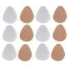 FRCOLOR 18pairs High Heel Insoles Metatarsal Foot Pads Thick Forefoot Cushions for Comfort Shoes Boots and Sneakers Non-Slip Adhesive Design for Day Support view 4
