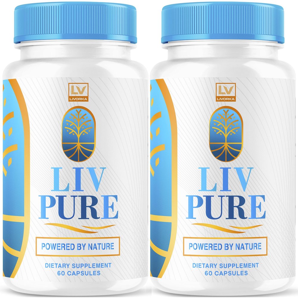 (2 Pack) Liv Pure, Liv Pure Reviews, Liv Pure Pills, Liv Pure Pills Reviews, Livpure Pills, Livpure, Liv Pure Capsules Liver Pills, Liv Pure 120 Capsules for 60 Days.
